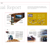 Annual Report page spreads for Churchill Downs Incorporated