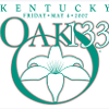 Two-colour Logo for the 133rd running of the Kentucky Oaks Churchill Downs